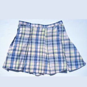 SO Plaid Pleated High-Rise Mini Skirt Juniors Size 9, 11, 15, 17 New with Tags